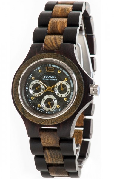 Kunststube Schmied : TENSE Holzuhr // Mens Northwest Black Oak Greenwood