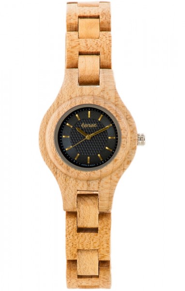 Kunststube Schmied : TENSE Holzuhr // Womens Pacific Ahornholz