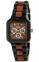 TENSE Holzuhr // Mens Summit Black Oak Karriholz