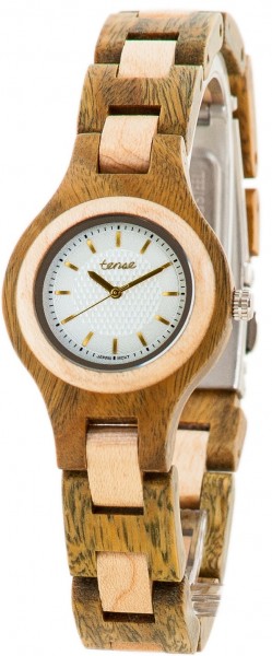 Kunststube Schmied : TENSE Holzuhr // Womens Pacific Greenwood Ahornholz
