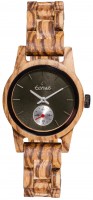 TENSE Holzuhr // Womens Hampton Zebranoholz