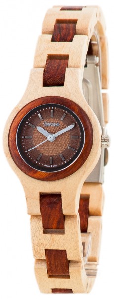 Kunststube Schmied : TENSE Holzuhr // Womens Pacific Ahornholz Karriholz