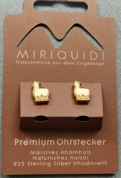 Kunststube Schmied : Alpaka - Miriquidi Ohrstecker