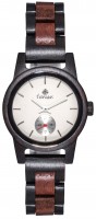 TENSE Holzuhr // Womens Hampton Black Oak Karriholz