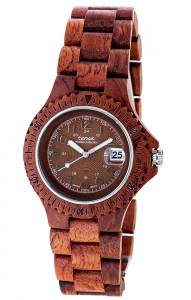 Kunststube Schmied : TENSE Holzuhr // Womens Compass Karriholz