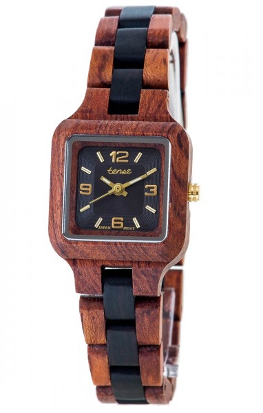 Kunststube Schmied : TENSE Holzuhr // Womens Summit Karriholz Black Oak