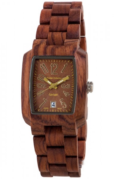 Kunststube Schmied : TENSE Holzuhr // Mens Timber Karriholz