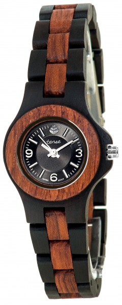 Kunststube Schmied : TENSE Holzuhr // Womens Northwest Black Oak Karriholz