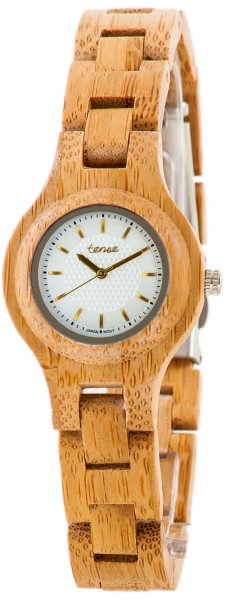 Kunststube Schmied : TENSE Holzuhr // Womens Pacific Bambus
