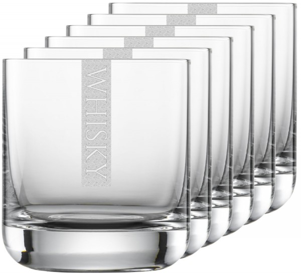 Kunststube Schmied : Tumbler Gläser 6er Set mit Gravur - Serie Cool | 300ml Schott Zwiesel Convention Nr. 60 Glas